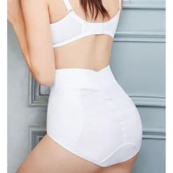 Guaina Post Parto Contenitiva In Cotone Bianco