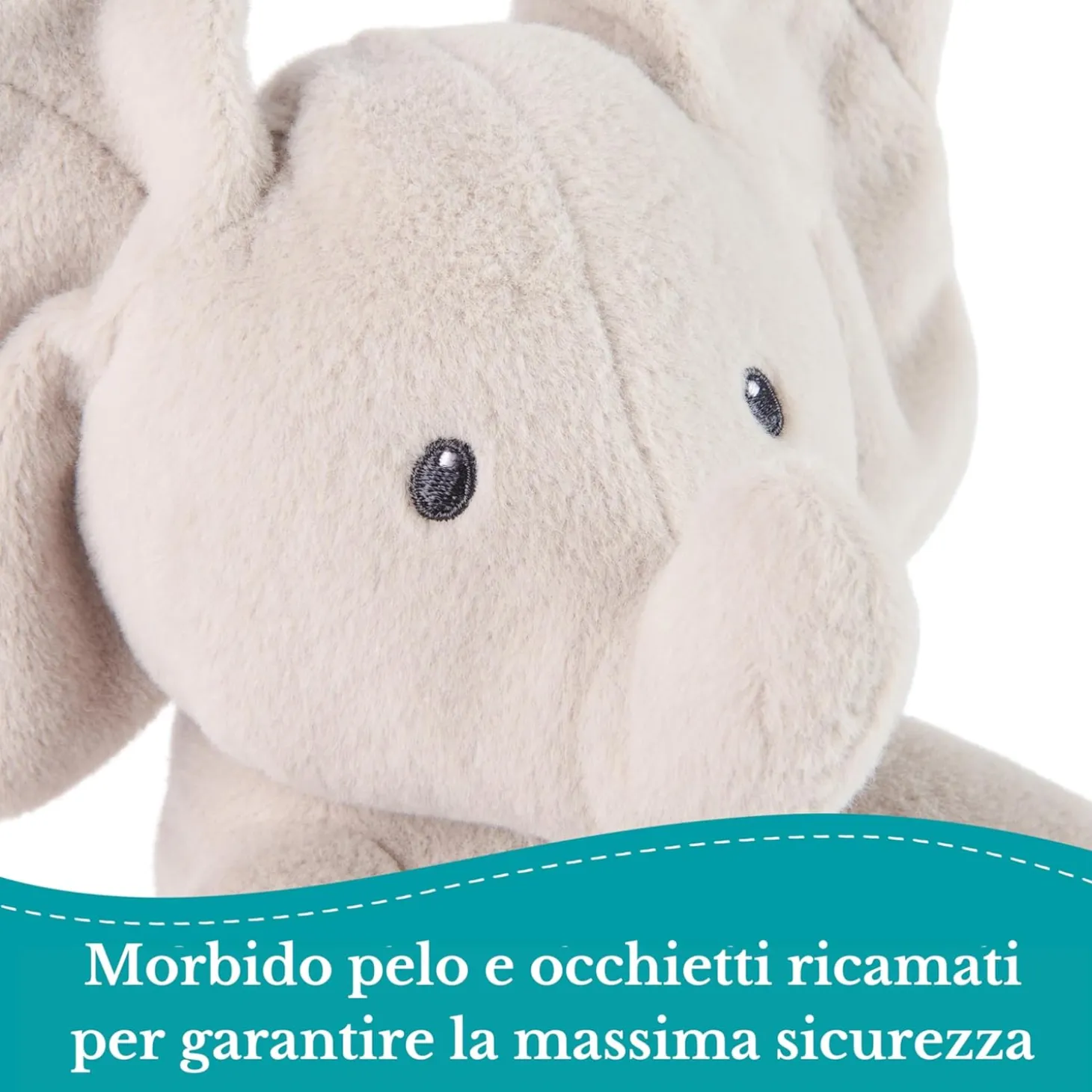 Gund Flappy Elefantino Interattivo Parlante