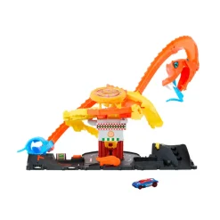 Hot Wheels City Attacco Del Cobra In Pizzeria HTN81