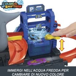 Hot Wheels City Autolavaggio Mega Squalo HTN82