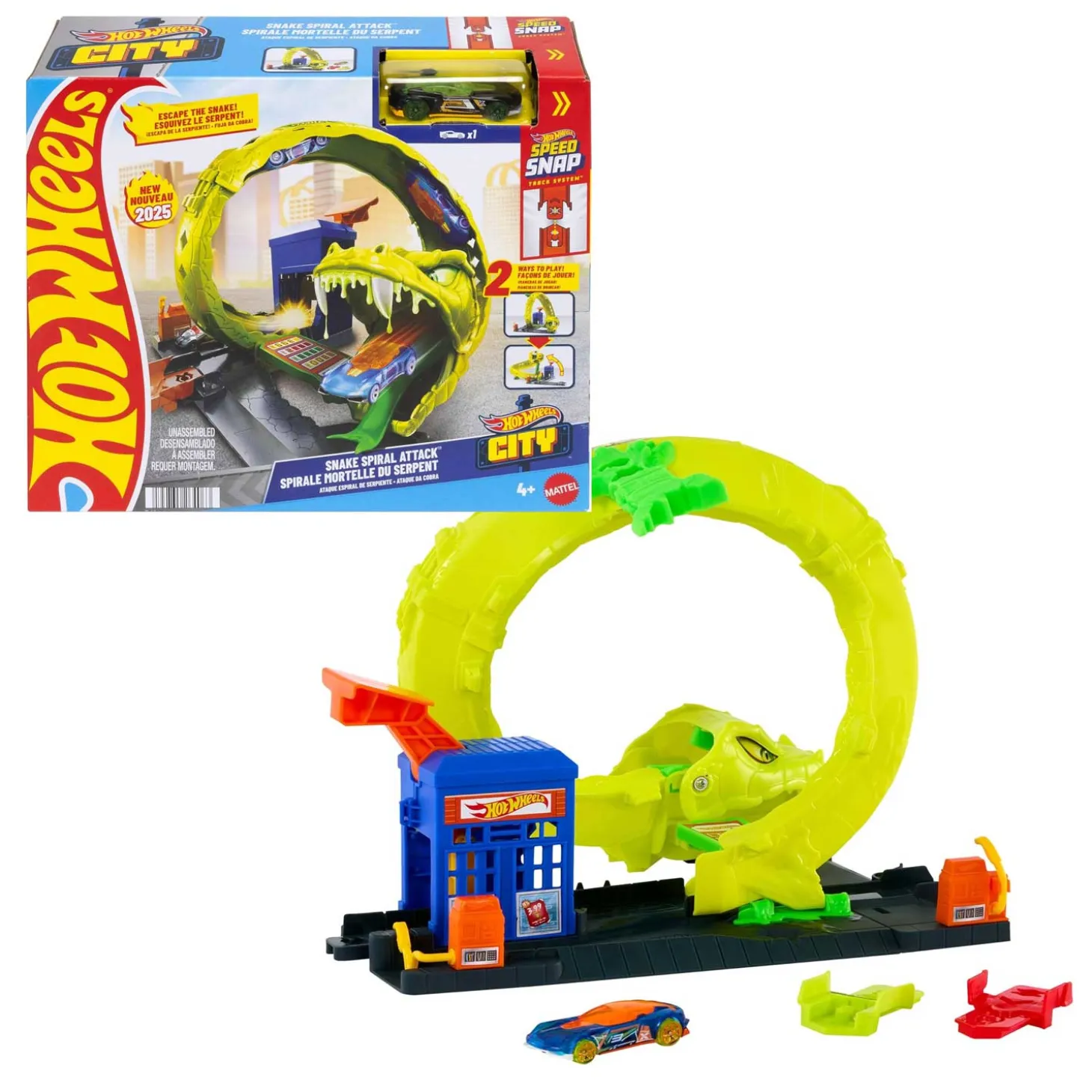 Hot Wheels City Creature Mostruose HDR29