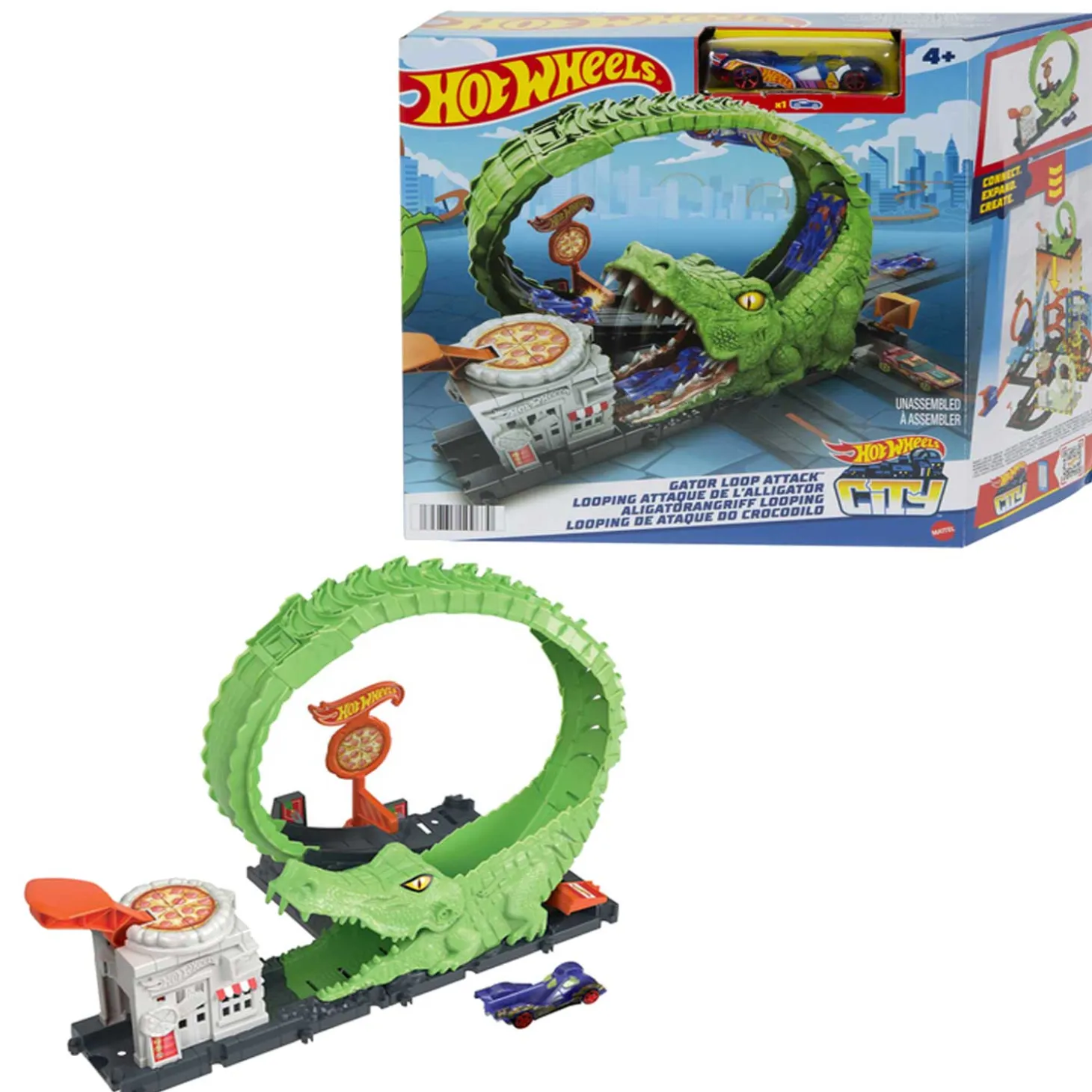 Hot Wheels City Creature Mostruose HDR29