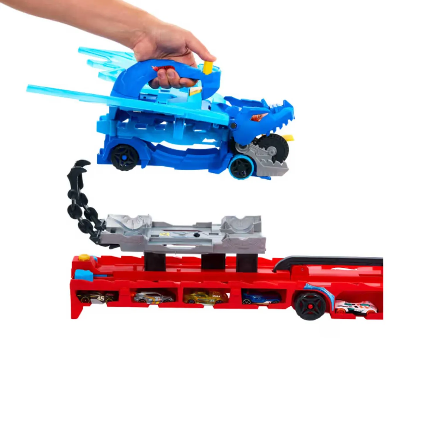 Hot Wheels City Drago Trasportatore Trasformabile JBM72