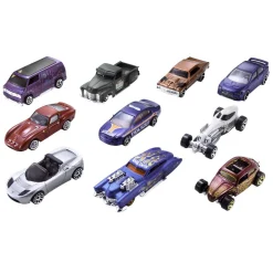 Hot Wheels Confezione 10 Veicoli Assortiti 54886