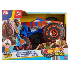 Hot Wheels Monster Trucks Tiger Shark Super Scalatore Radiocomandato 1.15 JFR39