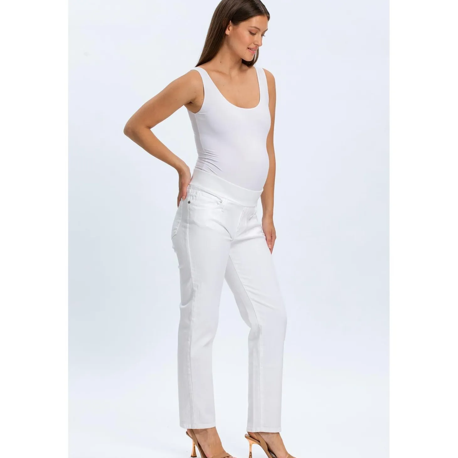Jeans Premaman Bianchi