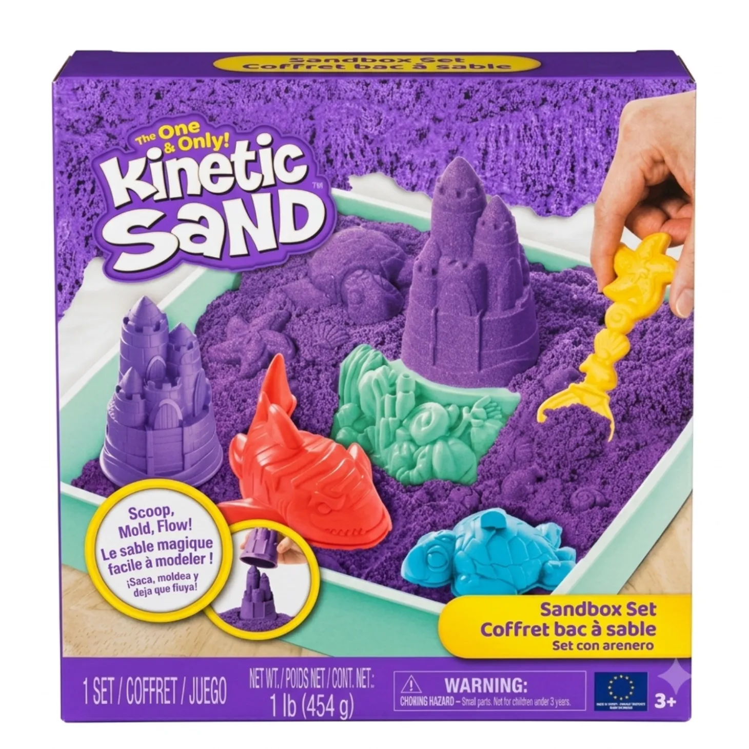 Kinetic Sand Playset Castelli Di Sabbia Ass
