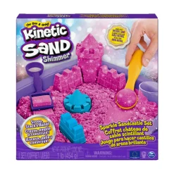 Kinetic Sand Playset Castello Di Sabbia Shimmer Rosa