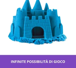 Kinetic Sand: Sacchetto con 900Gr di Sabbia Cinetica Colorata