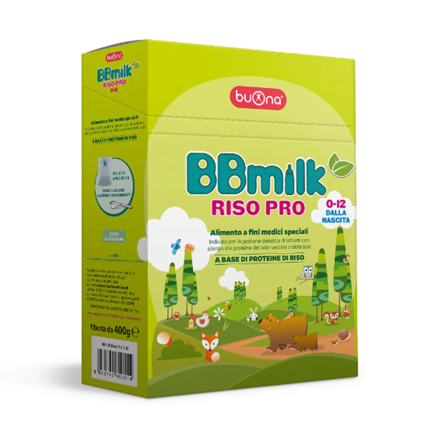 Latte Di Riso Pro In Polvere 0/12 Mesi: Confezione 400 gr