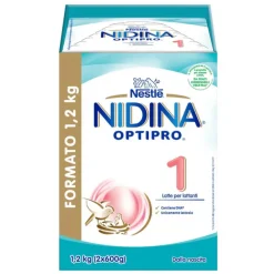 Latte In Polvere Nidina 1: Confezione 1200 gr (2x600)