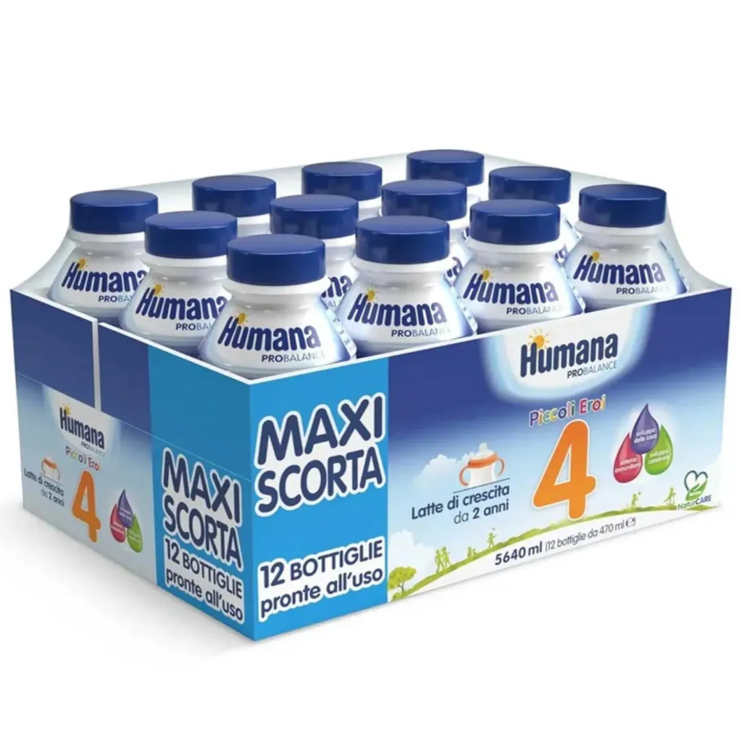 Latte Liquido Multipack 4 Multipack: Confezione 12x470 ML