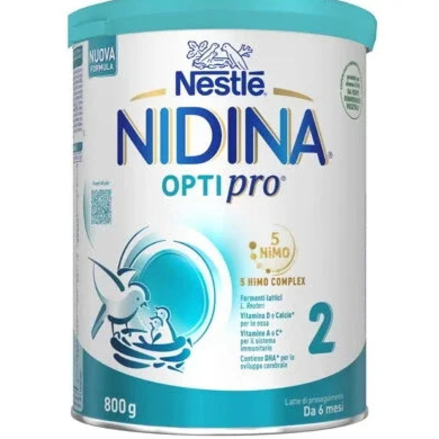 Latte Nidina 2: Confezione 800 gr