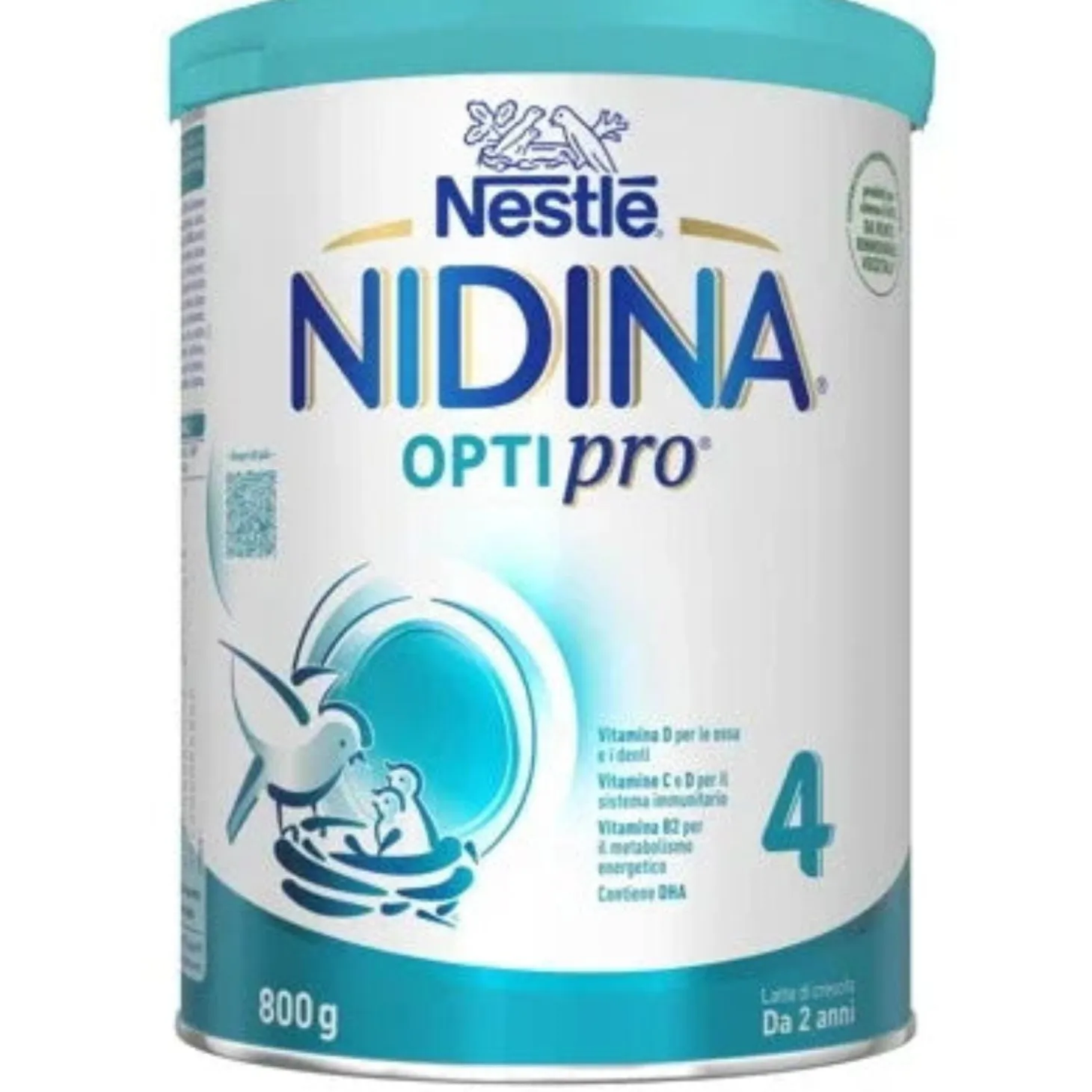 Latte Nidina Crescita 4: Confezione 800 gr