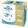 Latte Nidina Crescita 4: Confezione 6x1000 ML