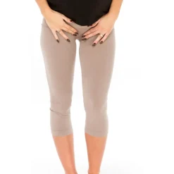 Leggings Premaman Pinocchietto Modal Tortora
