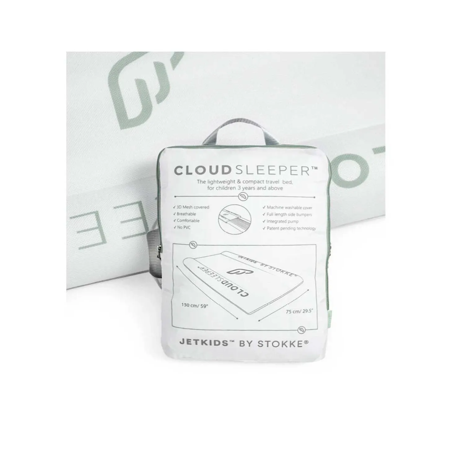 Letto gonfiabile per bambini CloudSleeper Jetkids