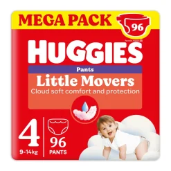 Little Movers Mutandina Megapack Taglia 4 (96pz)