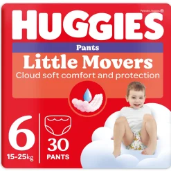 Little Movers Mutandine taglia 6 (30 pezzi)