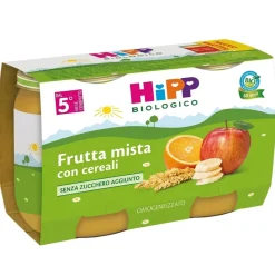 Merenda Base Frutta: Confezione 2x125 gr
