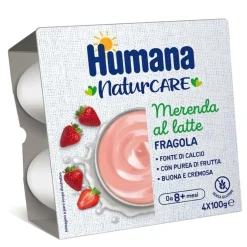 Merenda Fragola: Confezione 4x100 gr