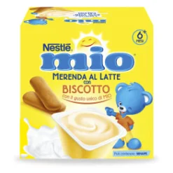 Merenda Lattea Biscotto: Confezione 4x100 gr