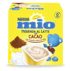 Merenda Lattea Cacao: Confezione 4x100 gr