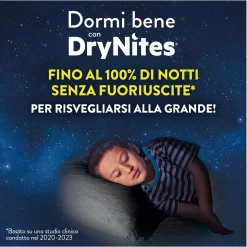 Mutandine Assorbenti Drynites Boy 4/7anni 17/30 Kg: Confezione 10 Pz
