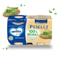 Omogeneizzati Legumi Piselli: Confezione 2x125 gr