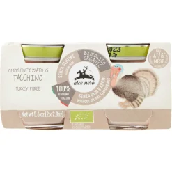 Omogeneizzato Biologico Carne: Confezione 2x80 gr
