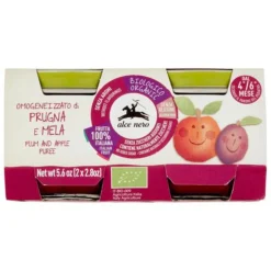 Omogeneizzato Biologico Frutta: Confezione 2x80 gr