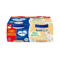 Omogeneizzato Carne Agnello: Confezione 4x80 gr