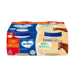 Omogeneizzato Carne Cavallo: Confezione 4x80 gr