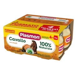 Omogeneizzato Carne Cavallo: Confezione 2x80 gr