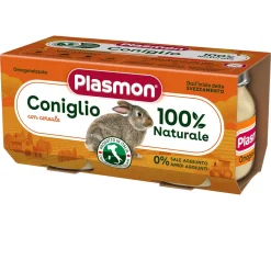 Omogeneizzato Carne Coniglio: Confezione 2x80 gr
