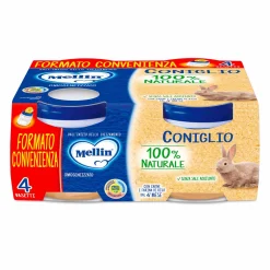 Omogeneizzato Carne Coniglio 4 x 80 gr