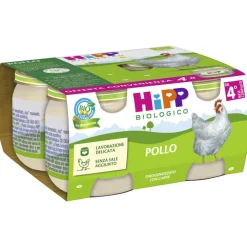 Omogeneizzato Carne Pollo: Confezione Multipack 4x80 gr