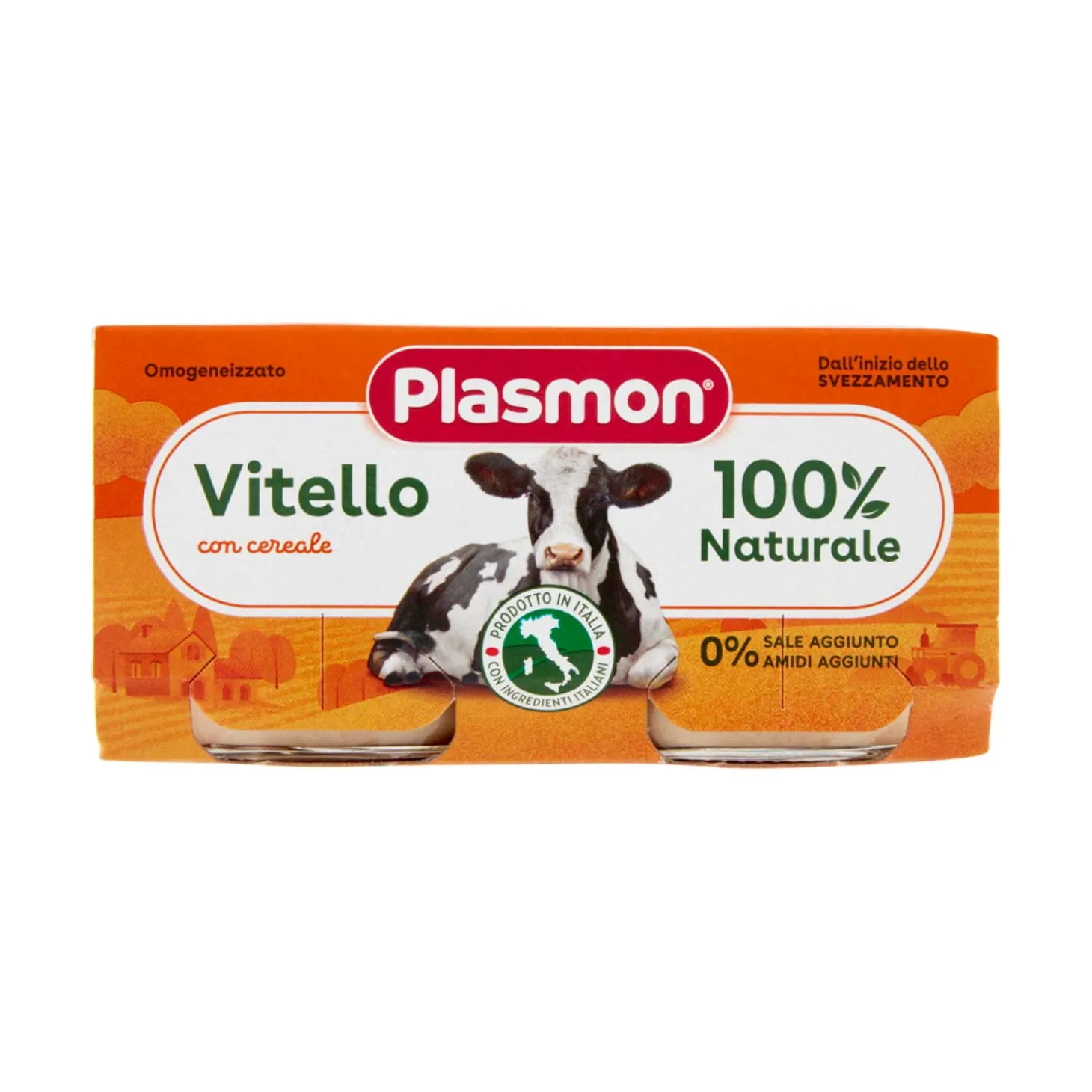 Omogeneizzato Carne Vitello: Confezione 2x80 gr