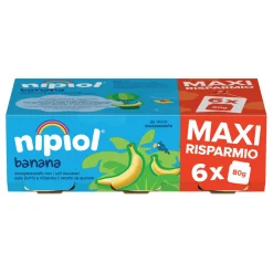 Omogeneizzato Frutta Banana: Confezione 6x80g