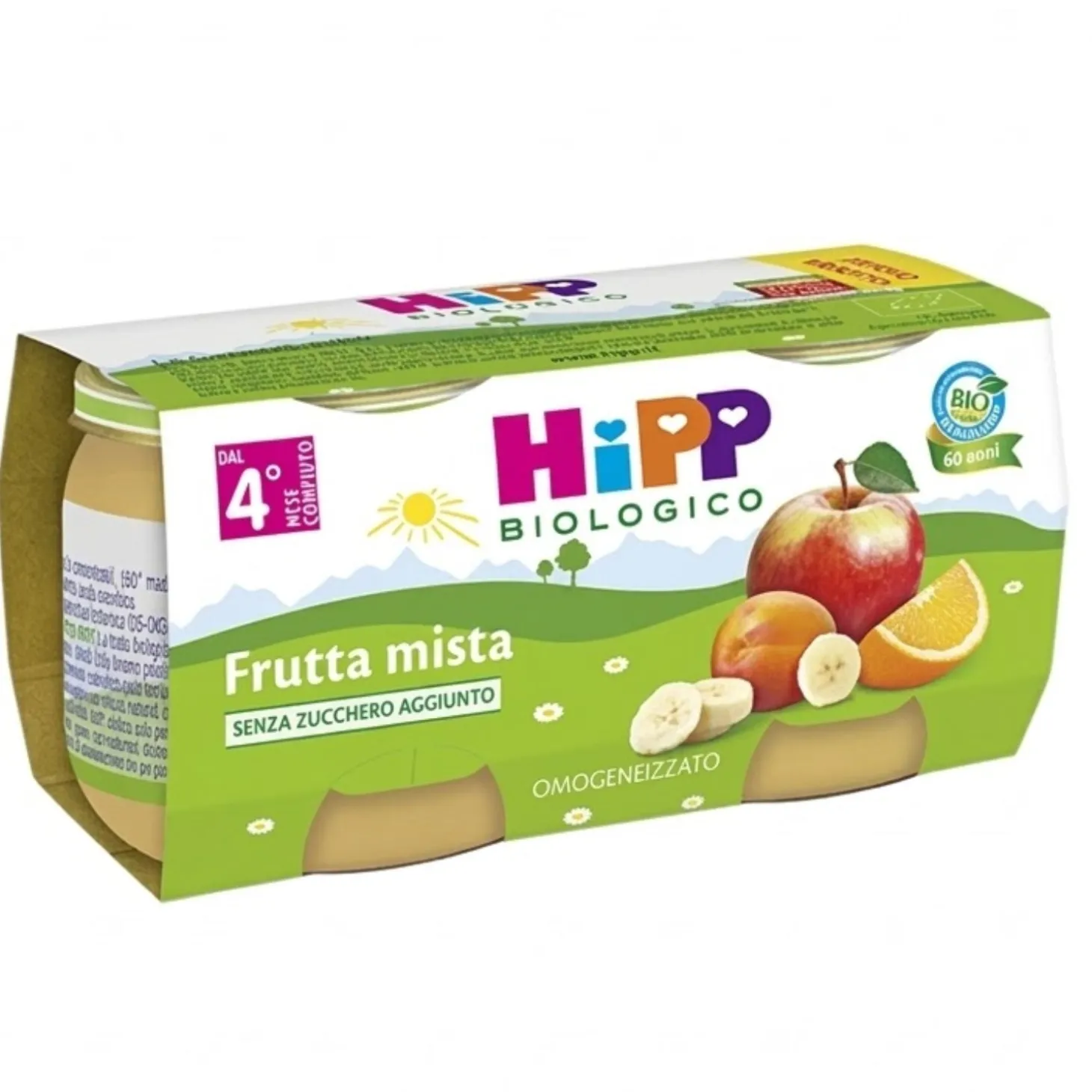 Omogeneizzato Frutta: Confezione 2x80 gr