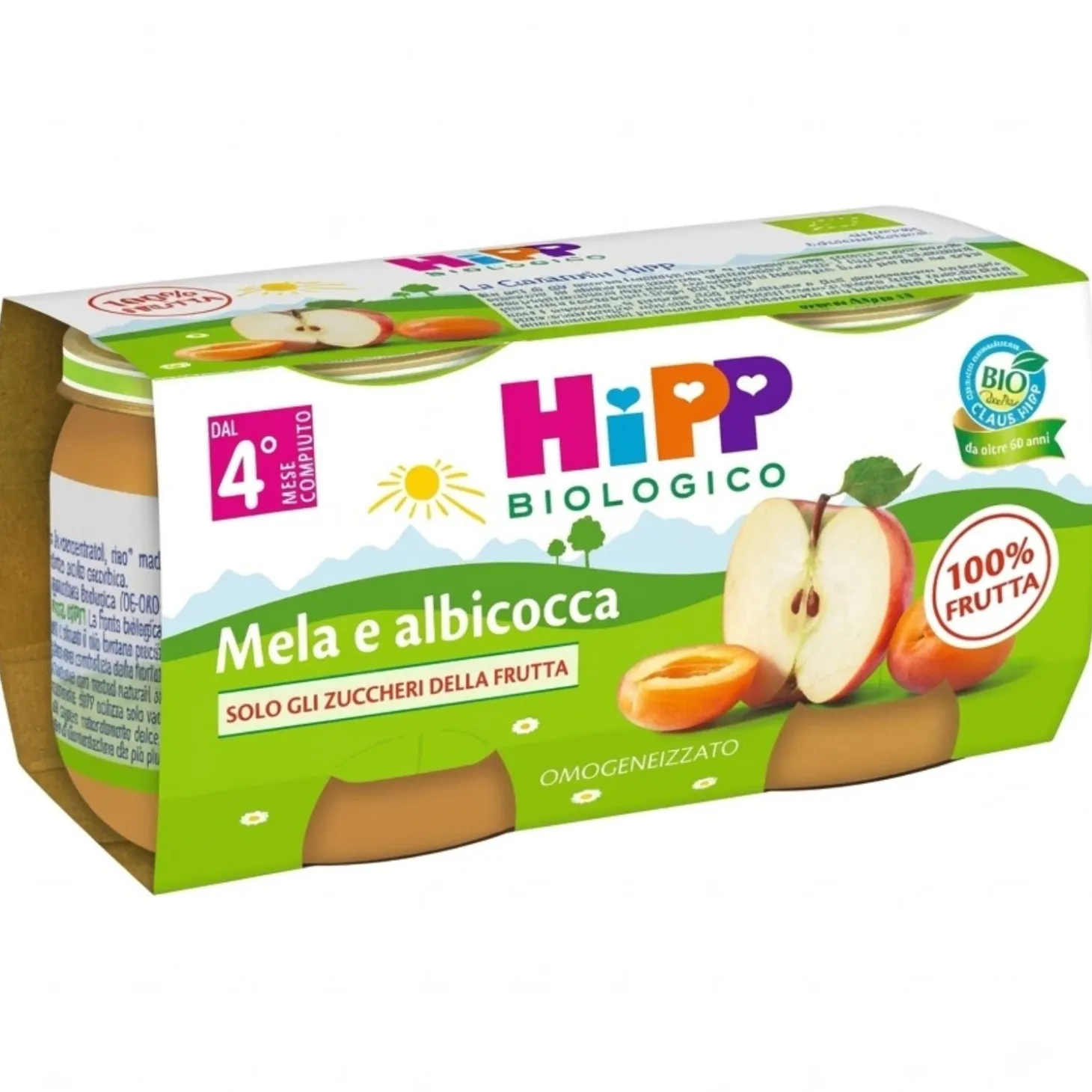 Omogeneizzato Frutta: Confezione 2x80 gr