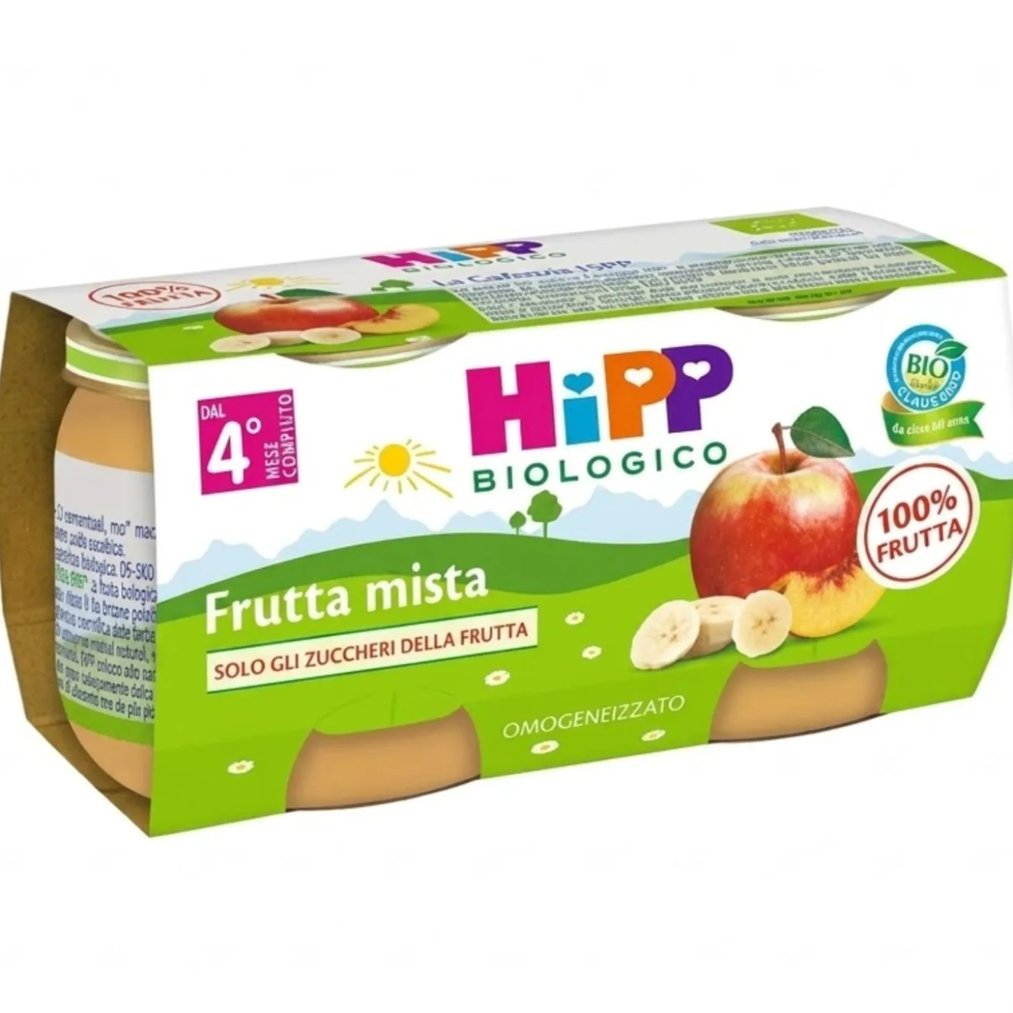 Omogeneizzato Frutta: Confezione 2x80 gr
