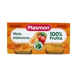 Omogeneizzato Frutta Mela Albicocca: Confezione 2x80 gr