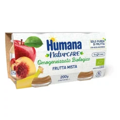 Omogeneizzato Frutta Mista Biologica: Confezione 2x100 gr