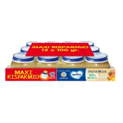 Omogeneizzato Frutta Mista: Confezione 12x100 gr