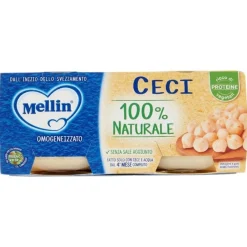 Omogeneizzato Legumi Ceci: Confezione 2x80 gr