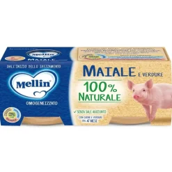 Omogeneizzato Maiale Con Verdure: Confezione 2x80 gr