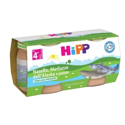 Omogeneizzato Pesce: Confezione 2x80 gr