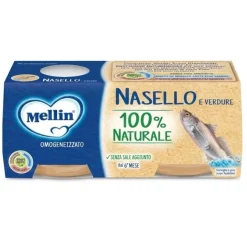 Omogeneizzato Pesce Nasello: Confezione 2x80 gr