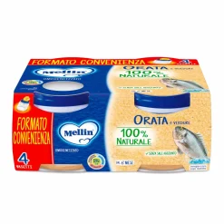 Omogeneizzato Pesce Orata 4x80 gr